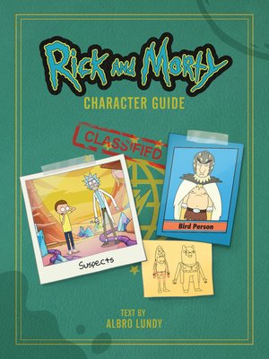 cover image of Rick and Morty Character Guide